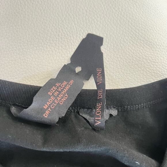 New Without Tags Vlone X Palm Angels staple tee black purple Size XL - Picture 4 of 7